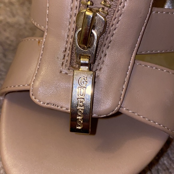 Tan Guess Wedge Heels - Picture 8 of 8